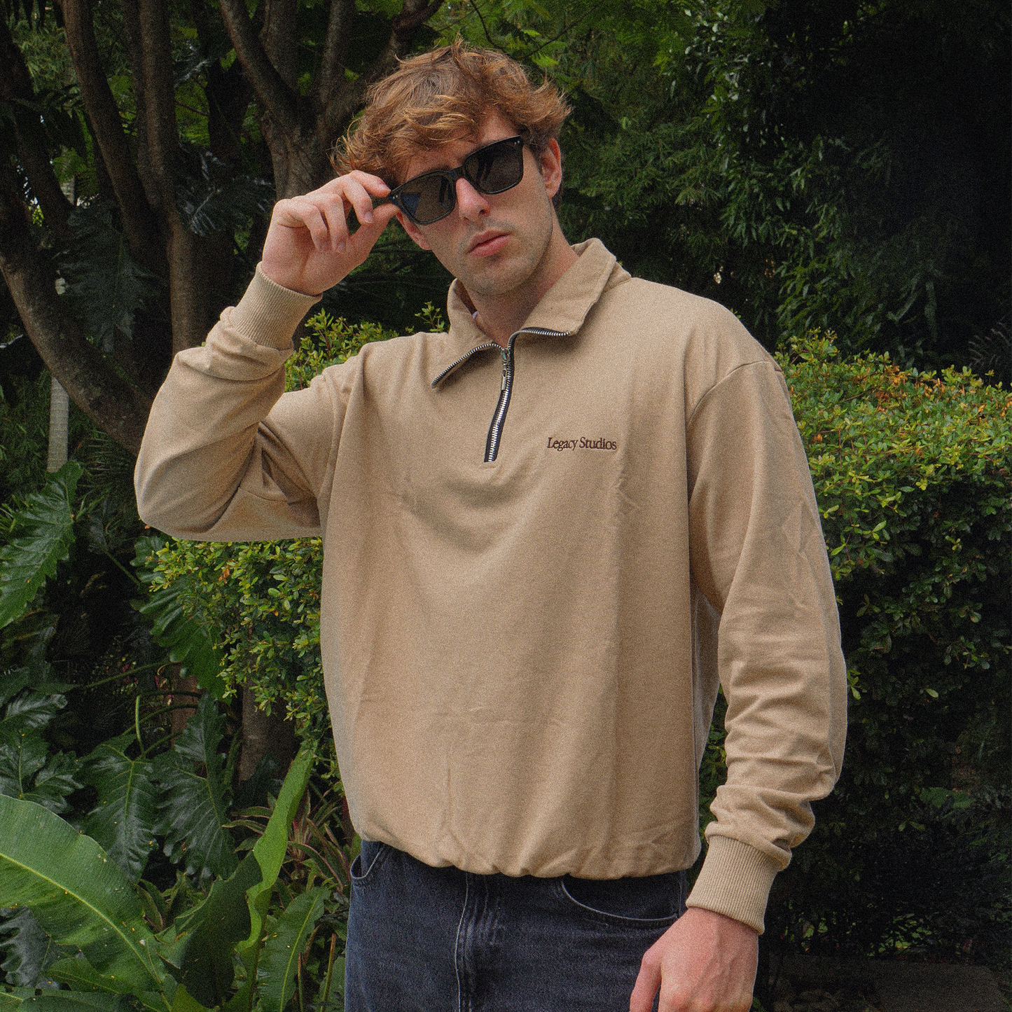 STUDIOS HALFZIP BEIGE