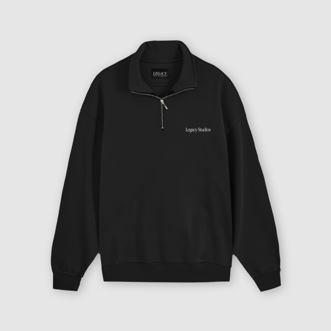 STUDIOS HALFZIP BLACK