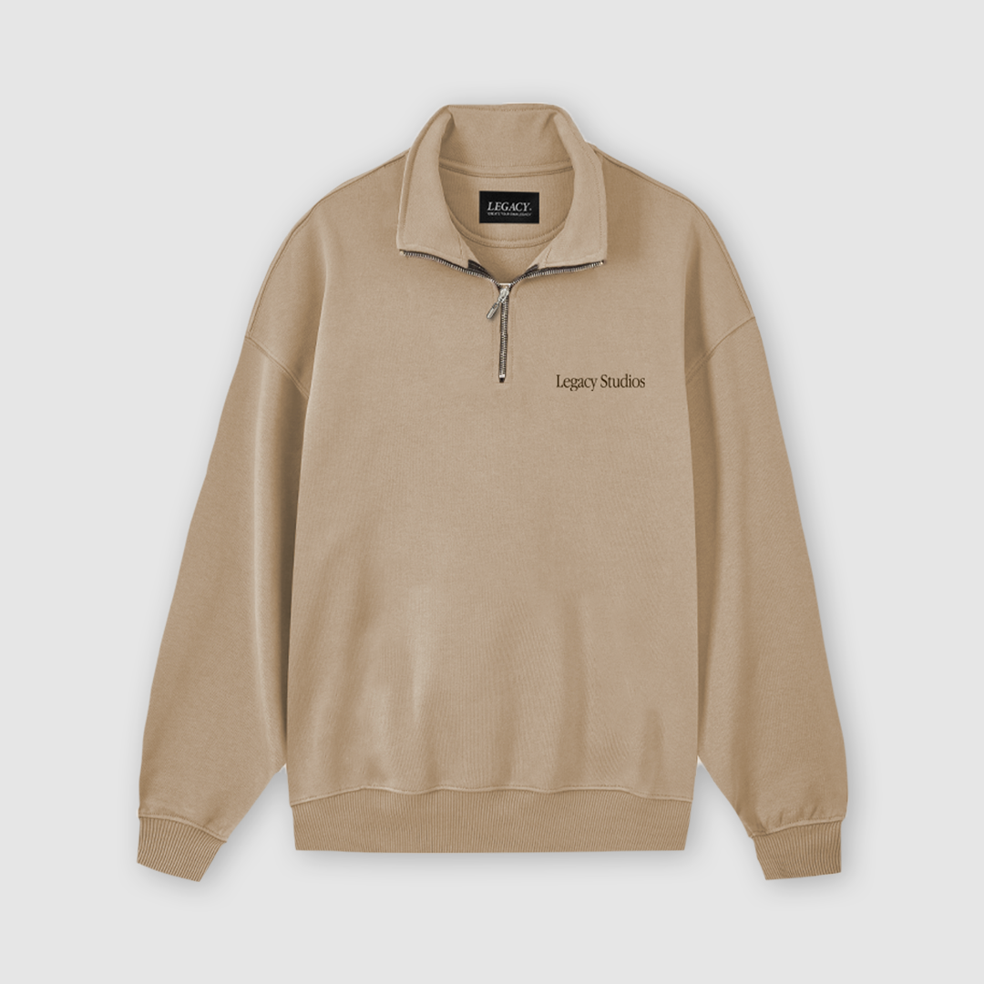 STUDIOS HALFZIP BEIGE