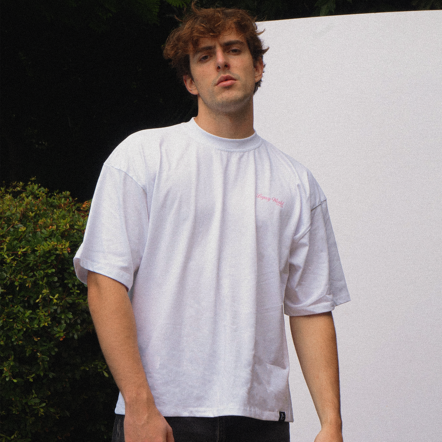 ROYAL TEE WHITE BOXY FIT