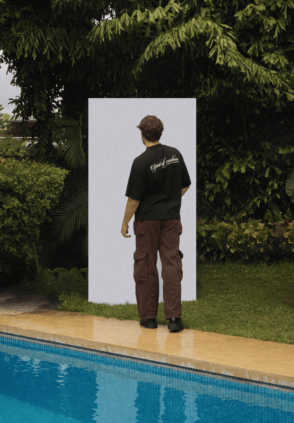 SPIRIT TEE BLACK BOXY FIT