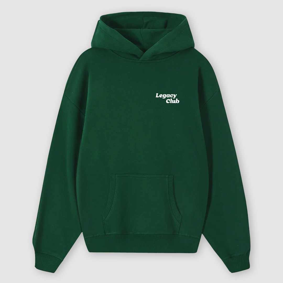 LEGACY CLUB HOODIE FOREST GREEN