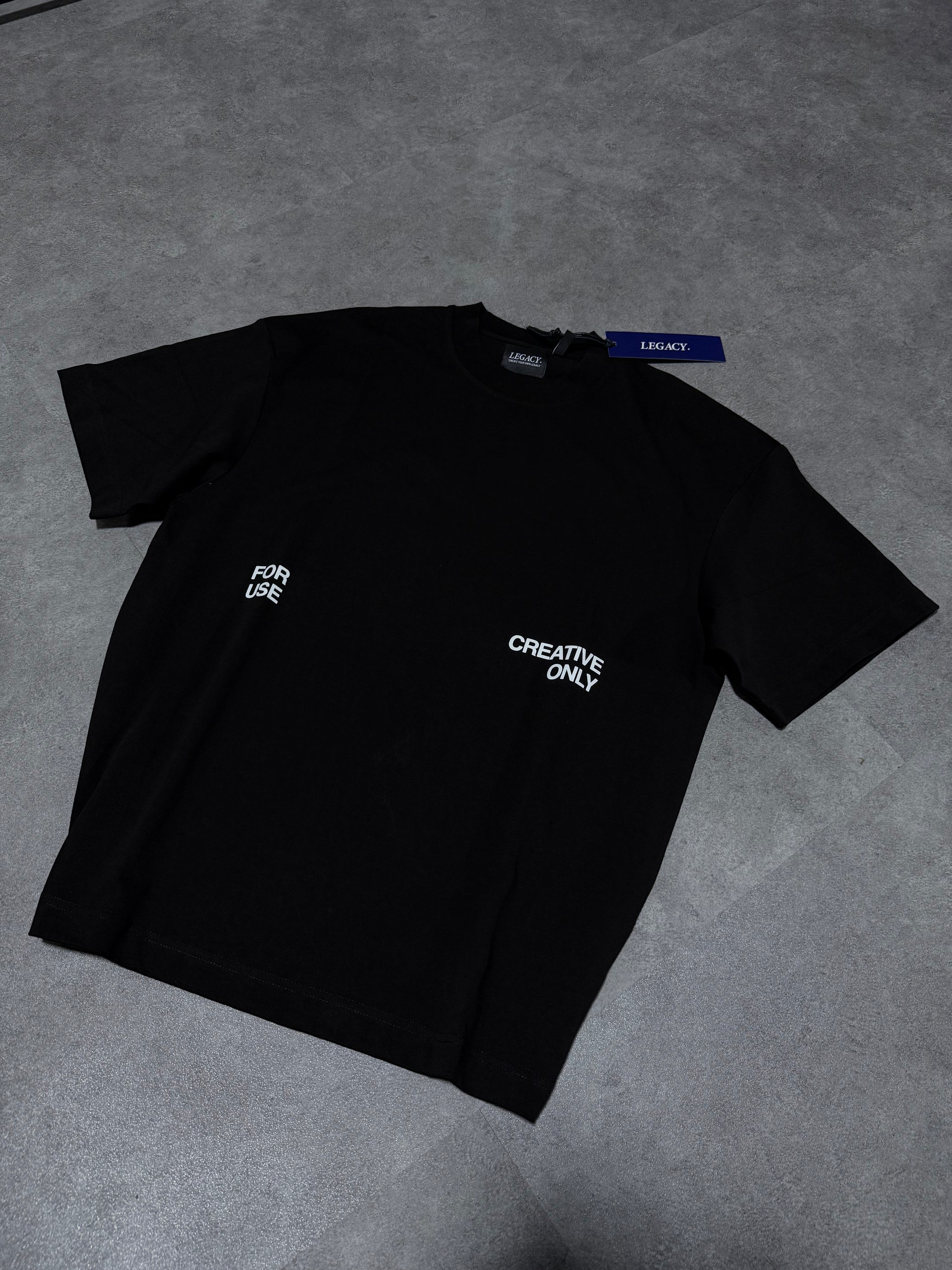 FOR CREATIVE USE ONLY TEE BLACK