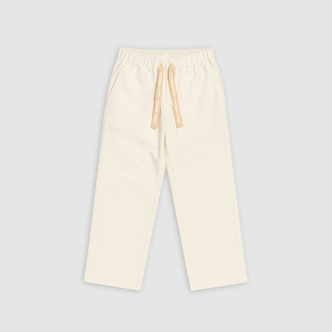 STUDIO PANTS TEXTURED BONE