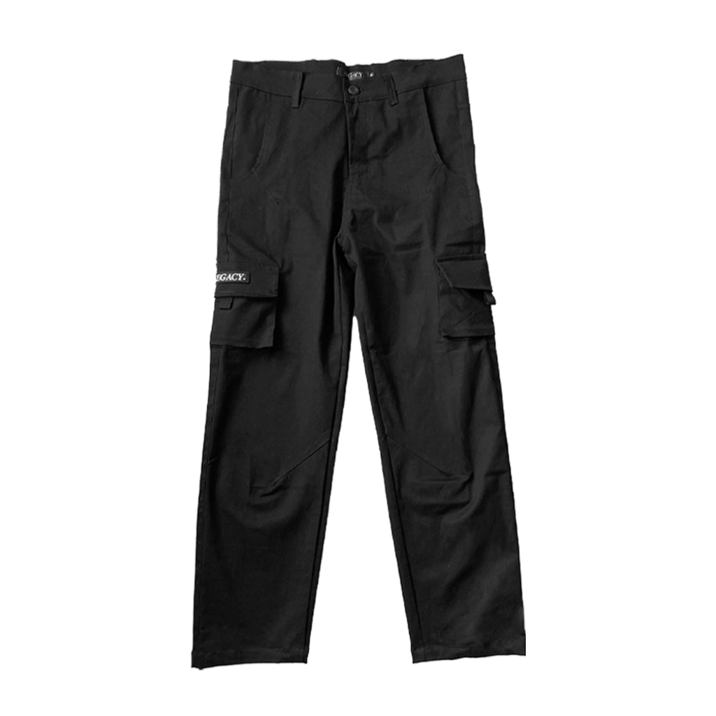 CARGO PANTS IN BLACK