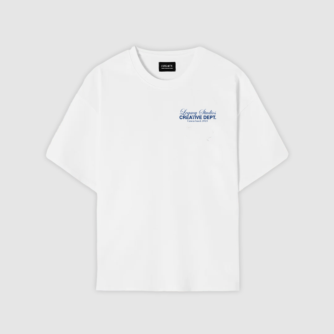 HEAVYWEIGHT TEE IN WHITE